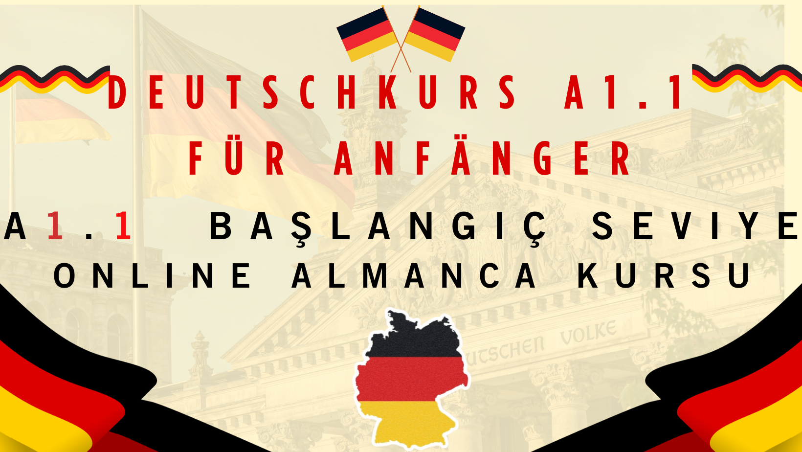 A1.1 BA�LANGI� (Deutschkurs A1.1 )